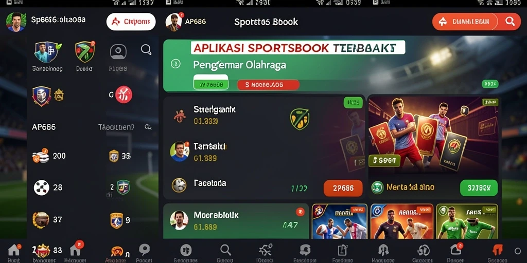 Tampilan gameplay seru dari aplikasi Sportsbook AP686.