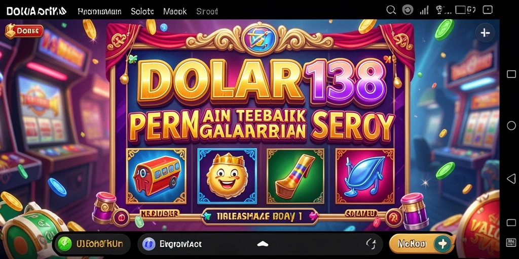 Tampilan gameplay DOLAR138 yang menarik di layar smartphone.