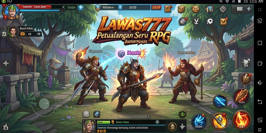 Tampilan gameplay LAWAS777 yang penuh aksi dan strategi.
