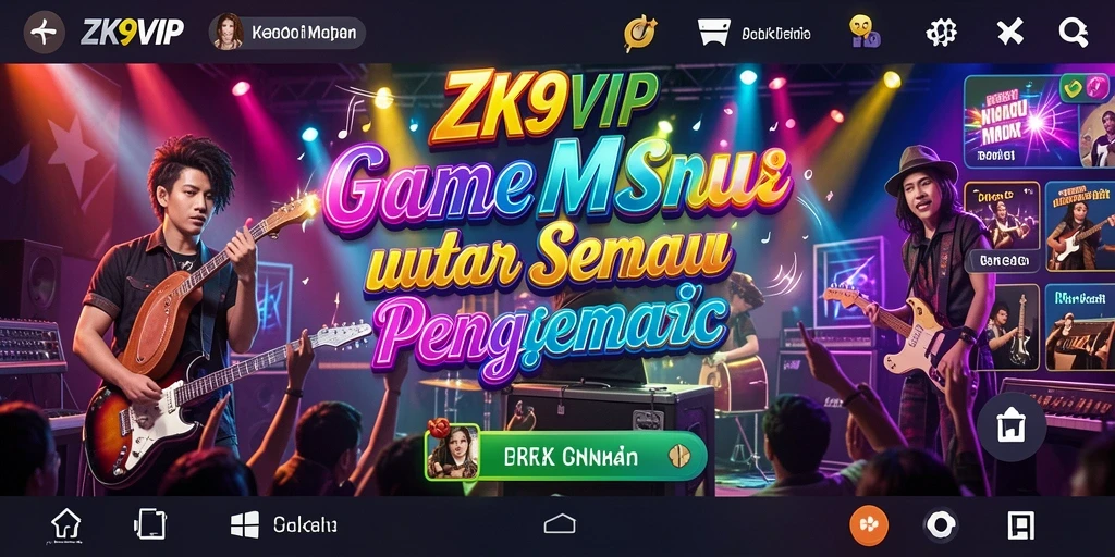 Screenshot gameplay ZK9VIP menampilkan aksi seru dengan musik yang menghentak.